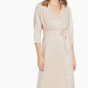 Leith Faux Wrap Midi Dress Never Worn